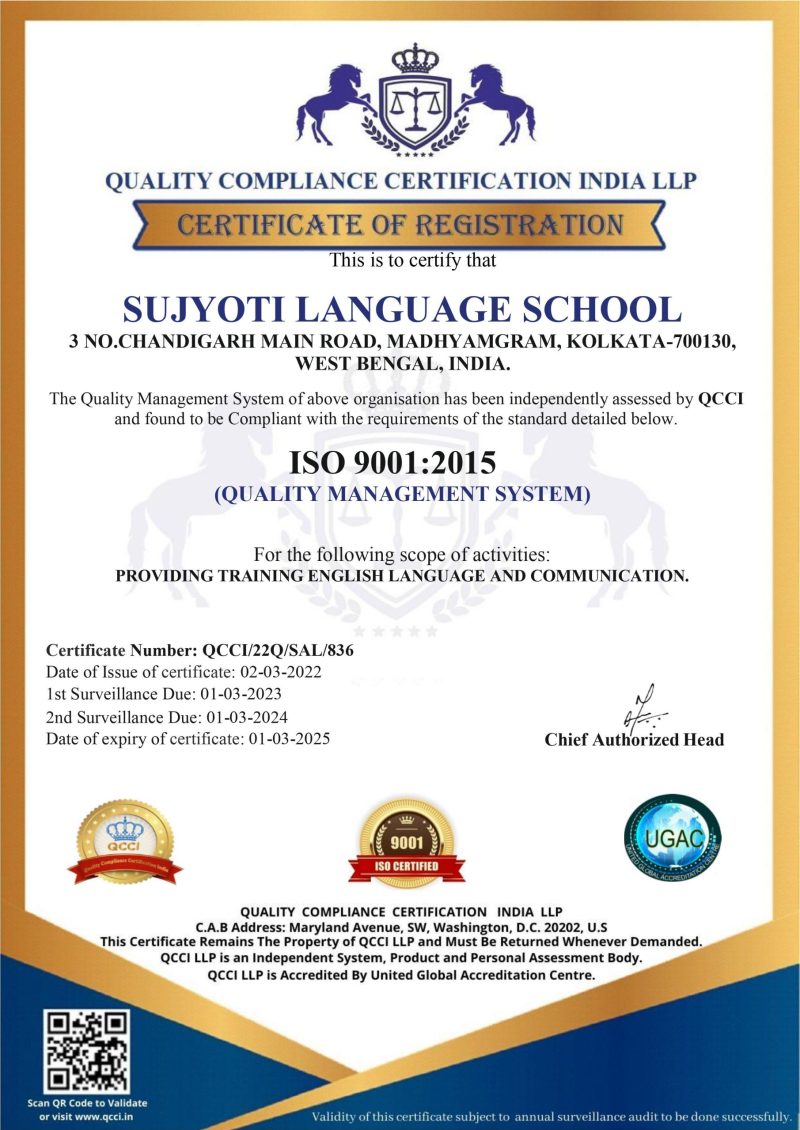 836-QCCI 9001 SOFT COPY OF SUJYOTI LANGUAGE SCHOOL